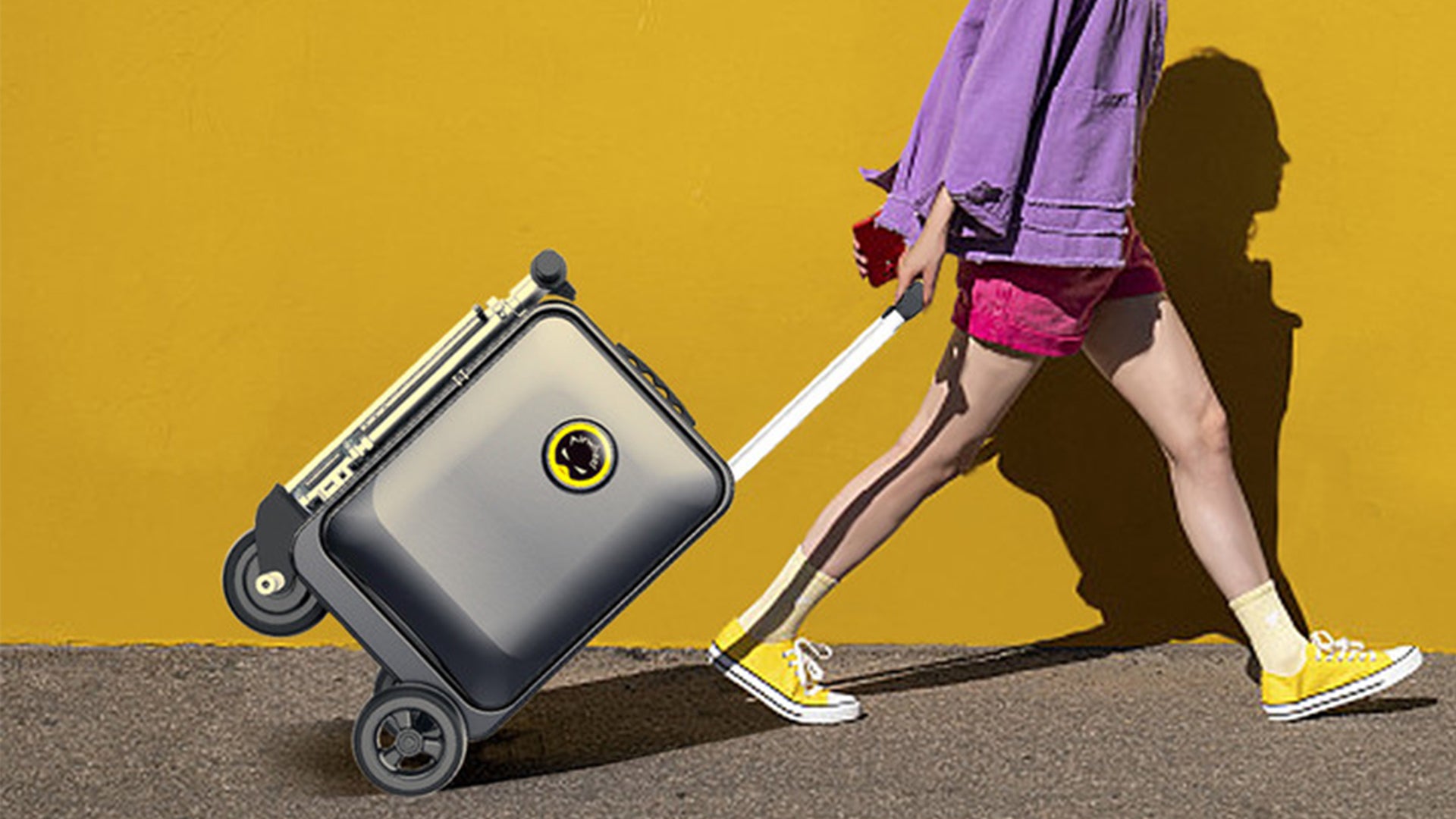 Airwheel SE3T- The Perfect Combination of Luggage and Electric Scooter--24  inch