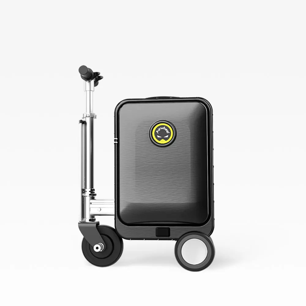 Nouveau Mini scooter électrique maniable Black pink Silver tech suitcase  (bagage) en 2023 - Airwheel SE3S