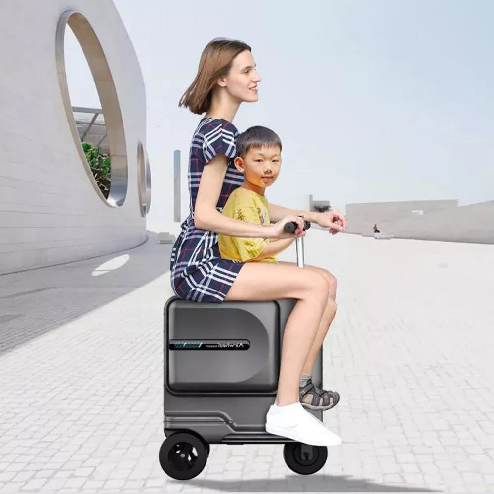 Airwheel SE3T Rideable Airwheel Luggage Scooter For 2-People Checked - AirWheel Shop