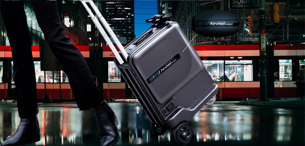 It's time to travel with a rideable suitcase