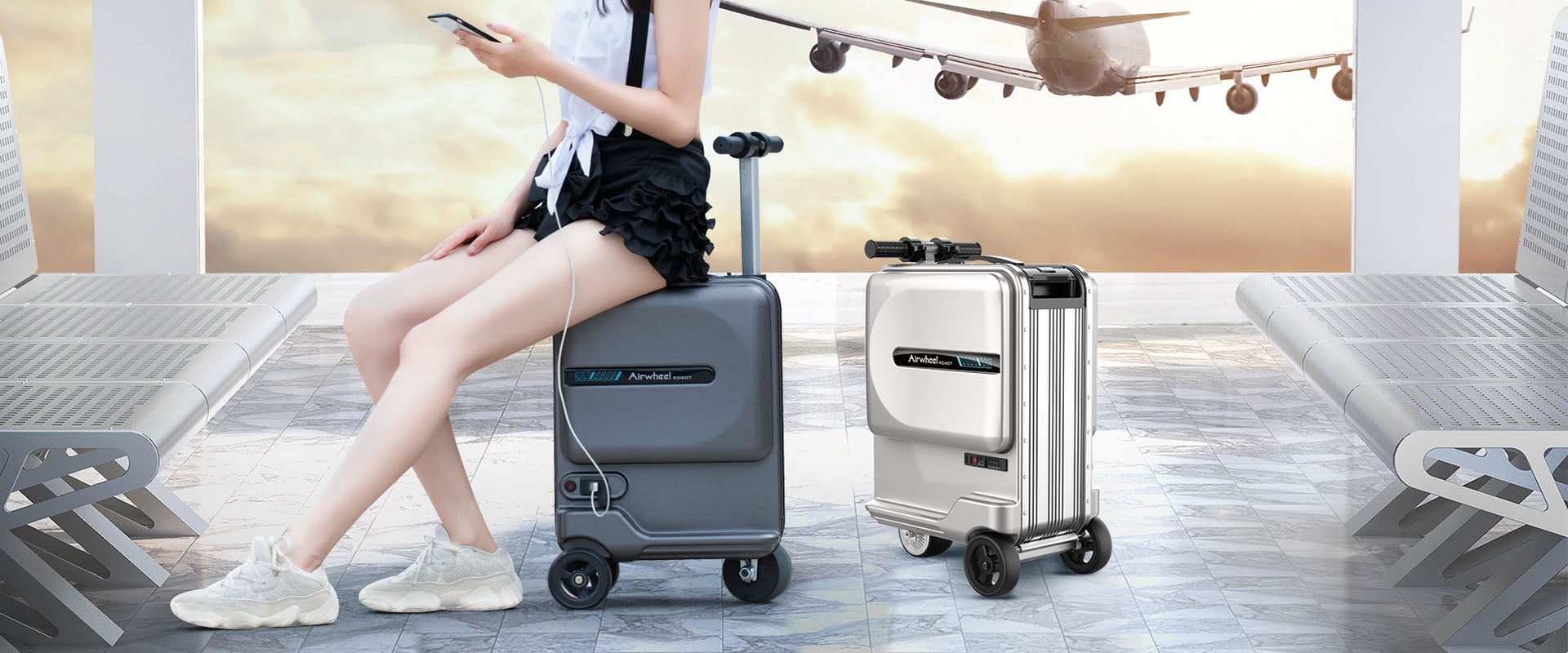 Airwheel Suitcase Scooter: The Perfect Travel Companion & BLACKPINK  Approved?