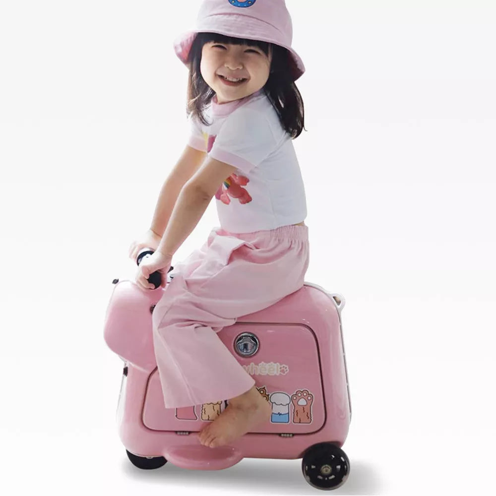 Airwheel SQ3: Kids Electric Smart Riding Trolley Luggage 15L