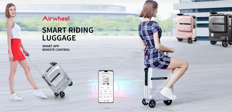La Scooting Valise intelligente Airwheel SE3 est en train de changer la  façon de voyager des gens!